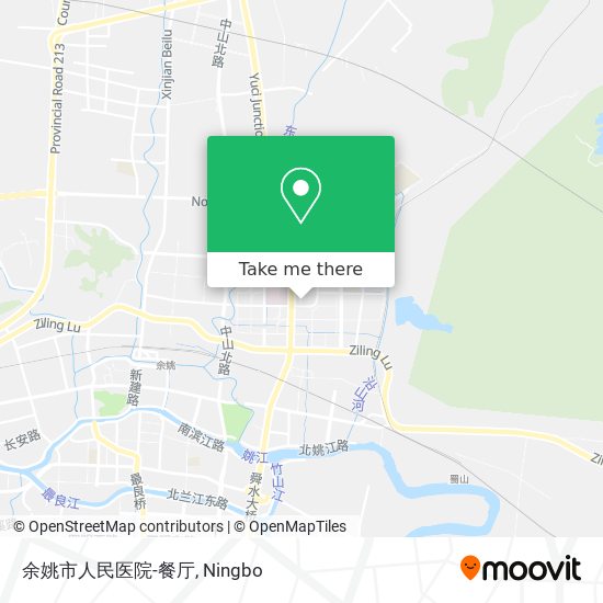 余姚市人民医院-餐厅 map
