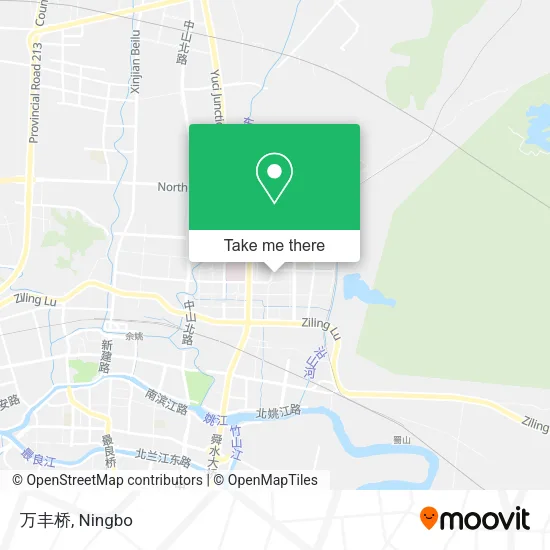 万丰桥 map
