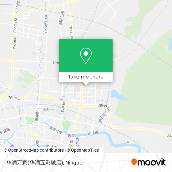 华润万家(华润五彩城店) map