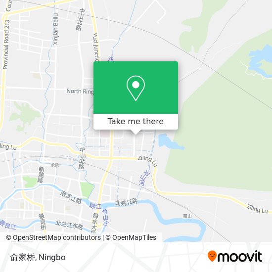 俞家桥 map