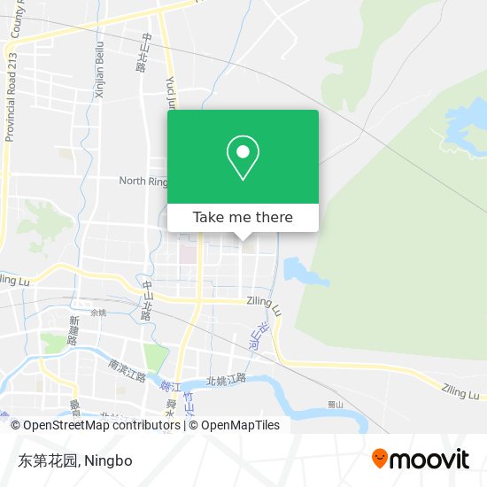 东第花园 map