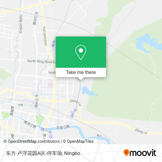 东方·卢浮花园A区-停车场 map