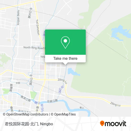 君悦国际花园-北门 map