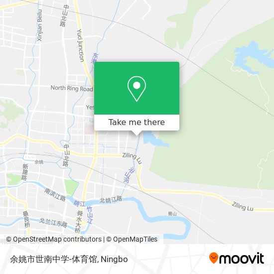 余姚市世南中学-体育馆 map