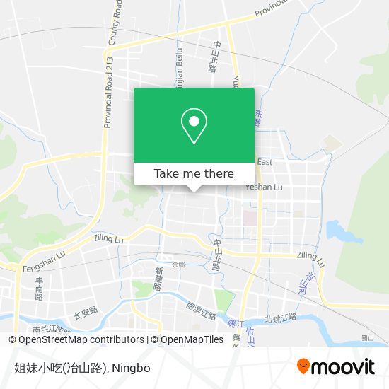 姐妹小吃(冶山路) map