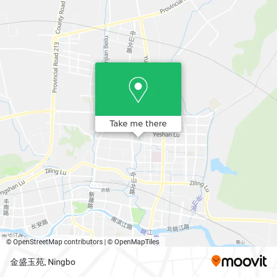 金盛玉苑 map