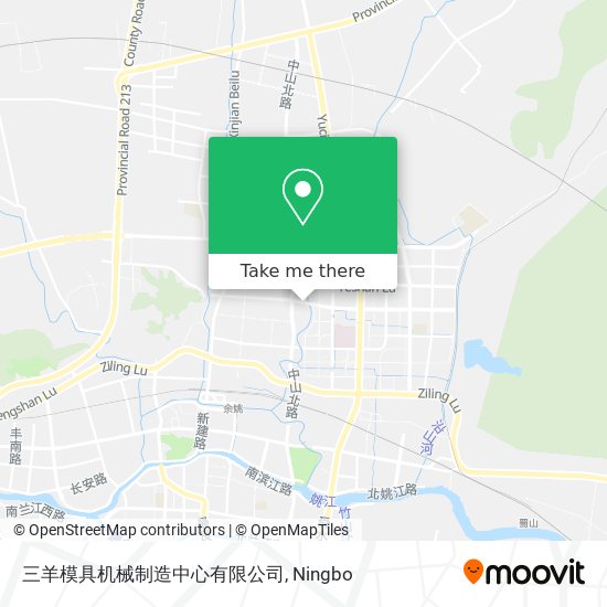 三羊模具机械制造中心有限公司 map