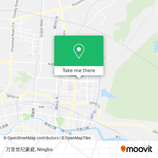 万里世纪豪庭 map