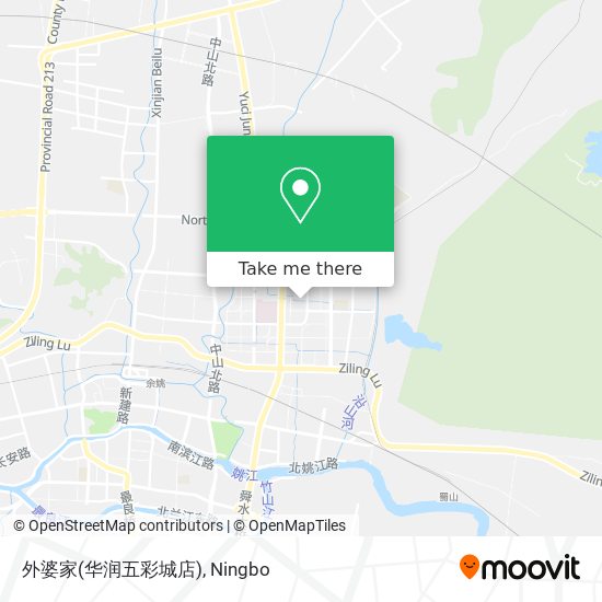 外婆家(华润五彩城店) map