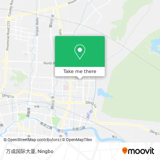 万成国际大厦 map