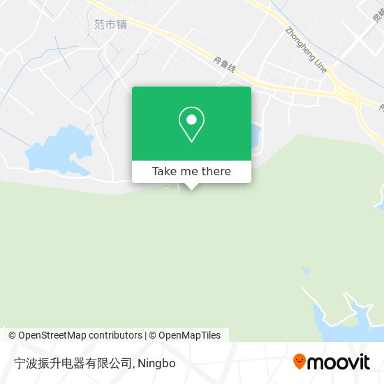 宁波振升电器有限公司 map