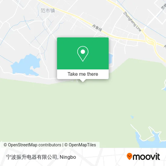 宁波振升电器有限公司 map