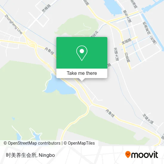 时美养生会所 map