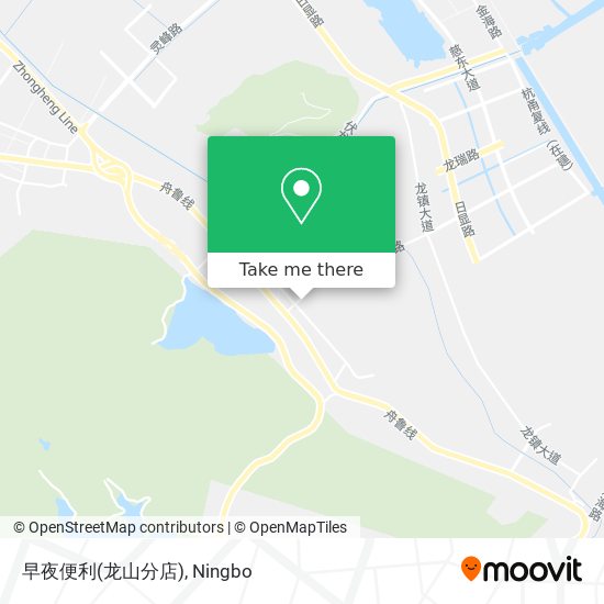 早夜便利(龙山分店) map