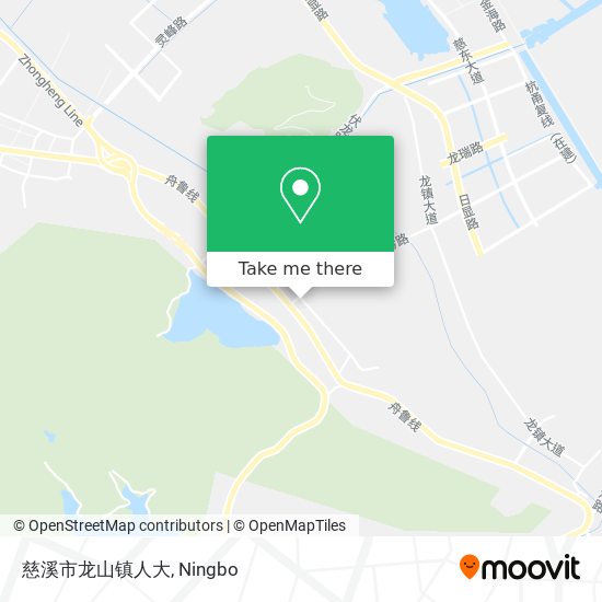 慈溪市龙山镇人大 map