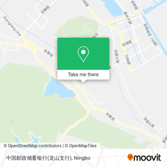 中国邮政储蓄银行(龙山支行) map