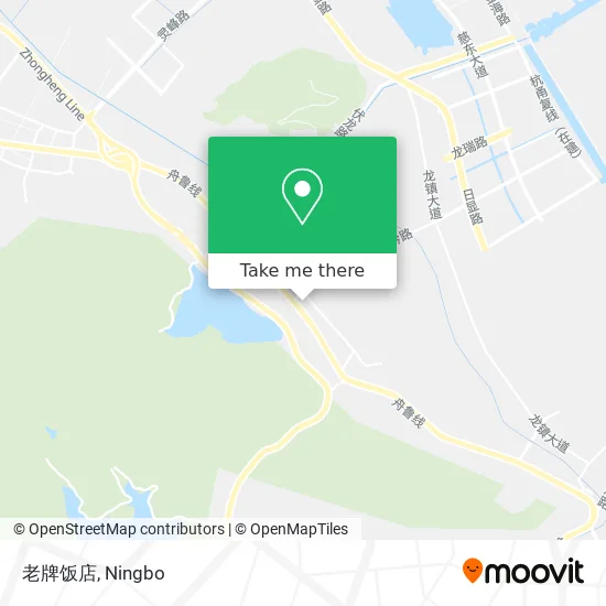 老牌饭店 map