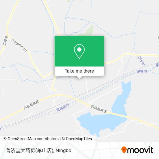普济堂大药房(牟山店) map