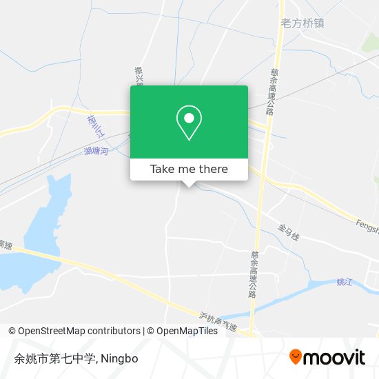 余姚市第七中学 map