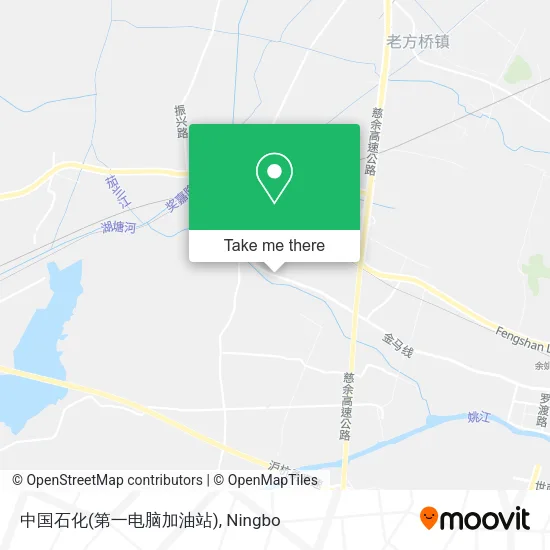 中国石化(第一电脑加油站) map