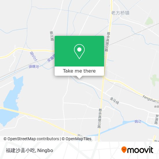 福建沙县小吃 map
