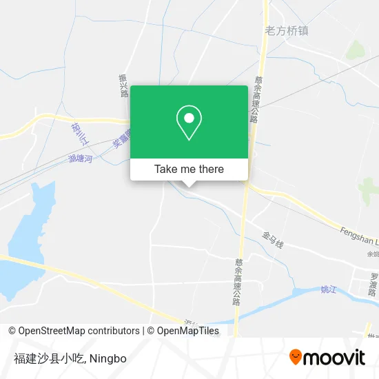 福建沙县小吃 map