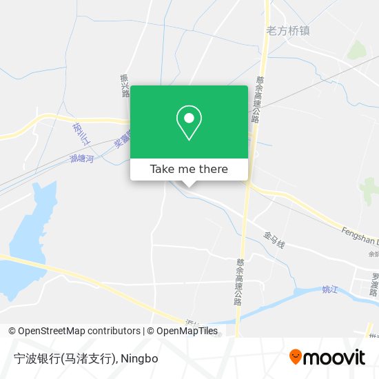 宁波银行(马渚支行) map