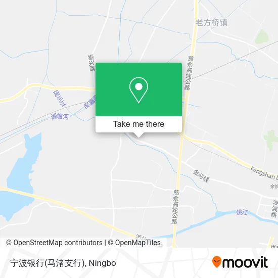 宁波银行(马渚支行) map