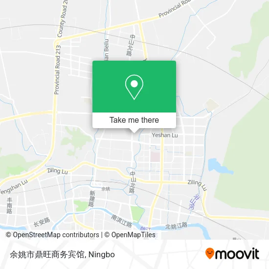 余姚市鼎旺商务宾馆 map