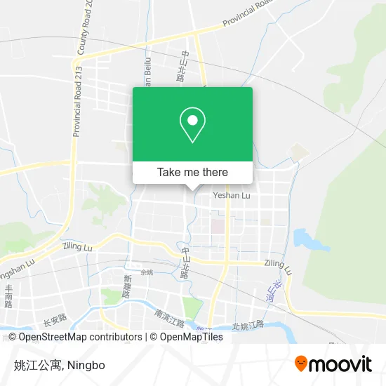 姚江公寓 map
