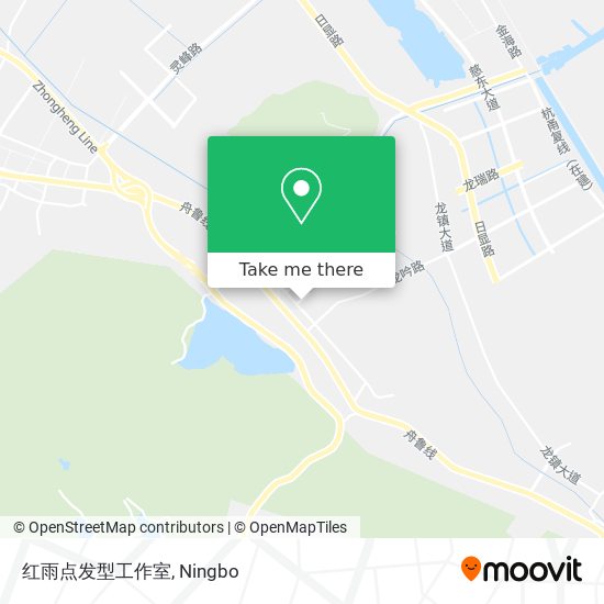 红雨点发型工作室 map