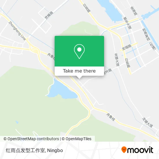 红雨点发型工作室 map