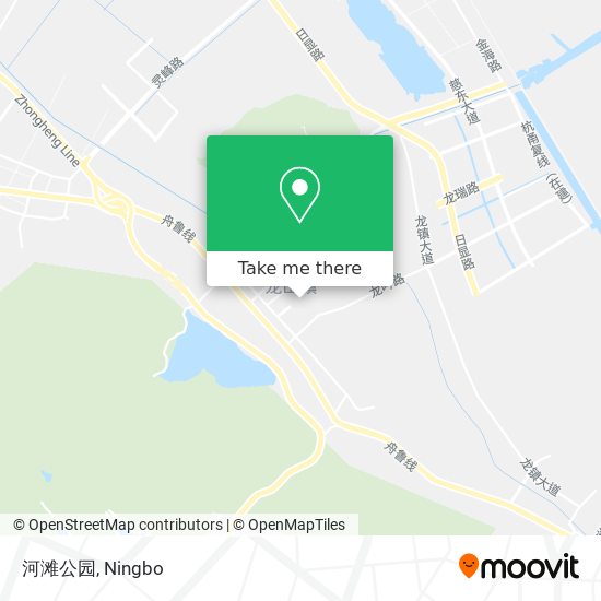 河滩公园 map