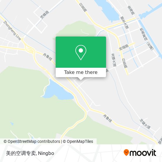 美的空调专卖 map