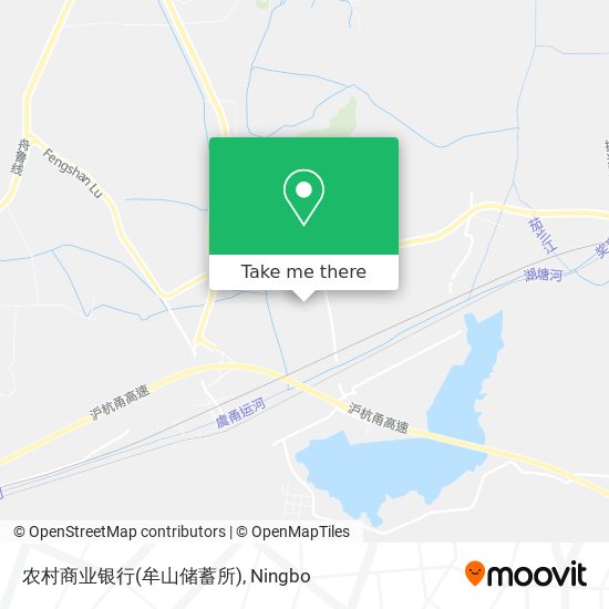 农村商业银行(牟山储蓄所) map