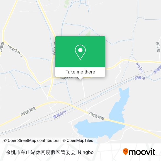 余姚市牟山湖休闲度假区管委会 map