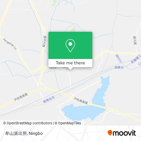 牟山派出所 map