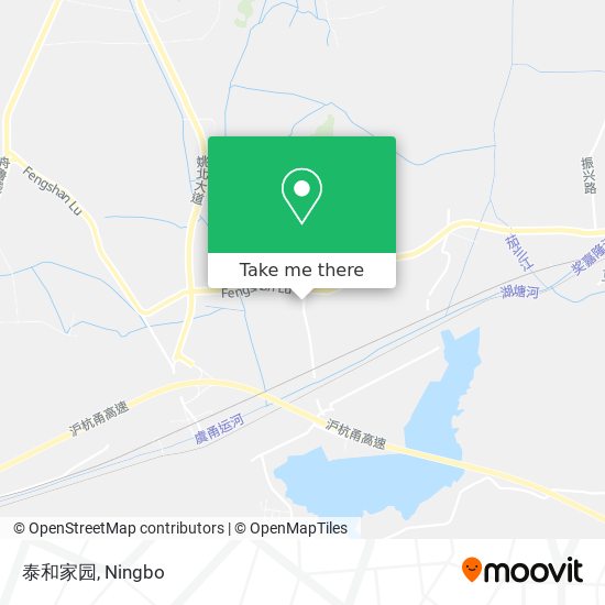 泰和家园 map