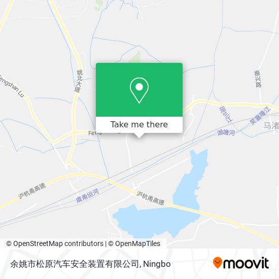 余姚市松原汽车安全装置有限公司 map