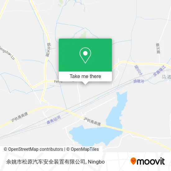 余姚市松原汽车安全装置有限公司 map