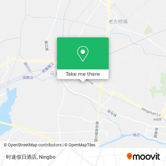 时速假日酒店 map