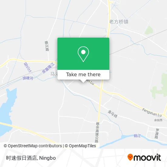 时速假日酒店 map
