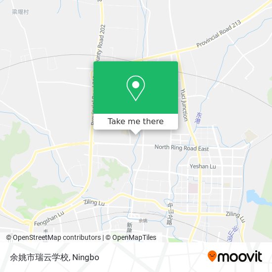 余姚市瑞云学校 map