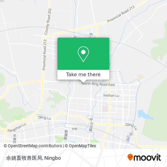 余姚畜牧兽医局 map