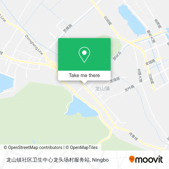 龙山镇社区卫生中心龙头场村服务站 map