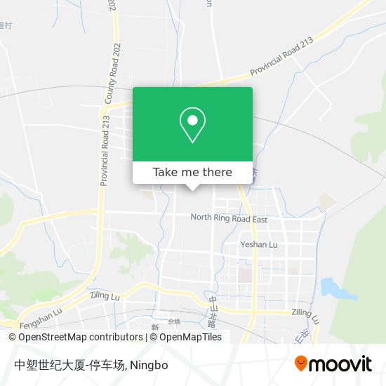 中塑世纪大厦-停车场 map