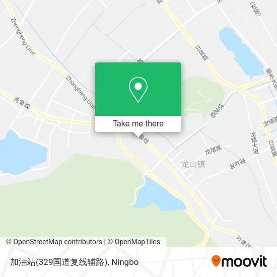 加油站(329国道复线辅路) map