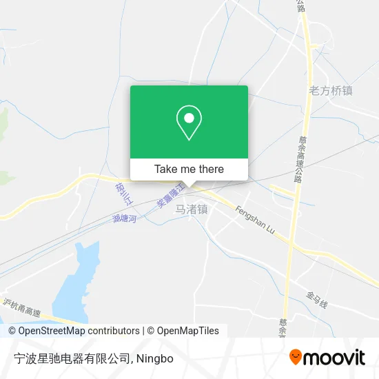 宁波星驰电器有限公司 map