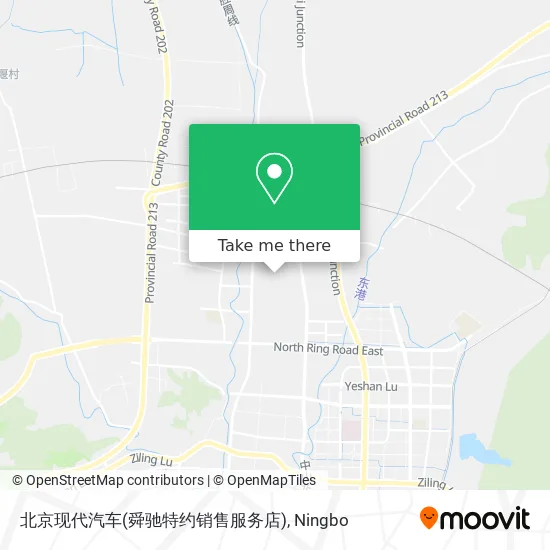 北京现代汽车(舜驰特约销售服务店) map