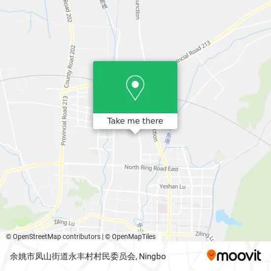 余姚市凤山街道永丰村村民委员会 map